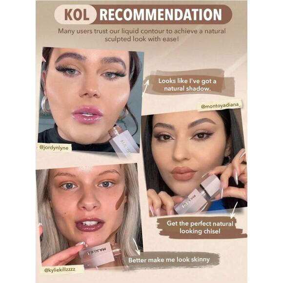 SHEGLAM Sun Sculpt Liquid Contour – Maple Syrup | NEW Medium Warm Chocolate - Picture 5 of 12